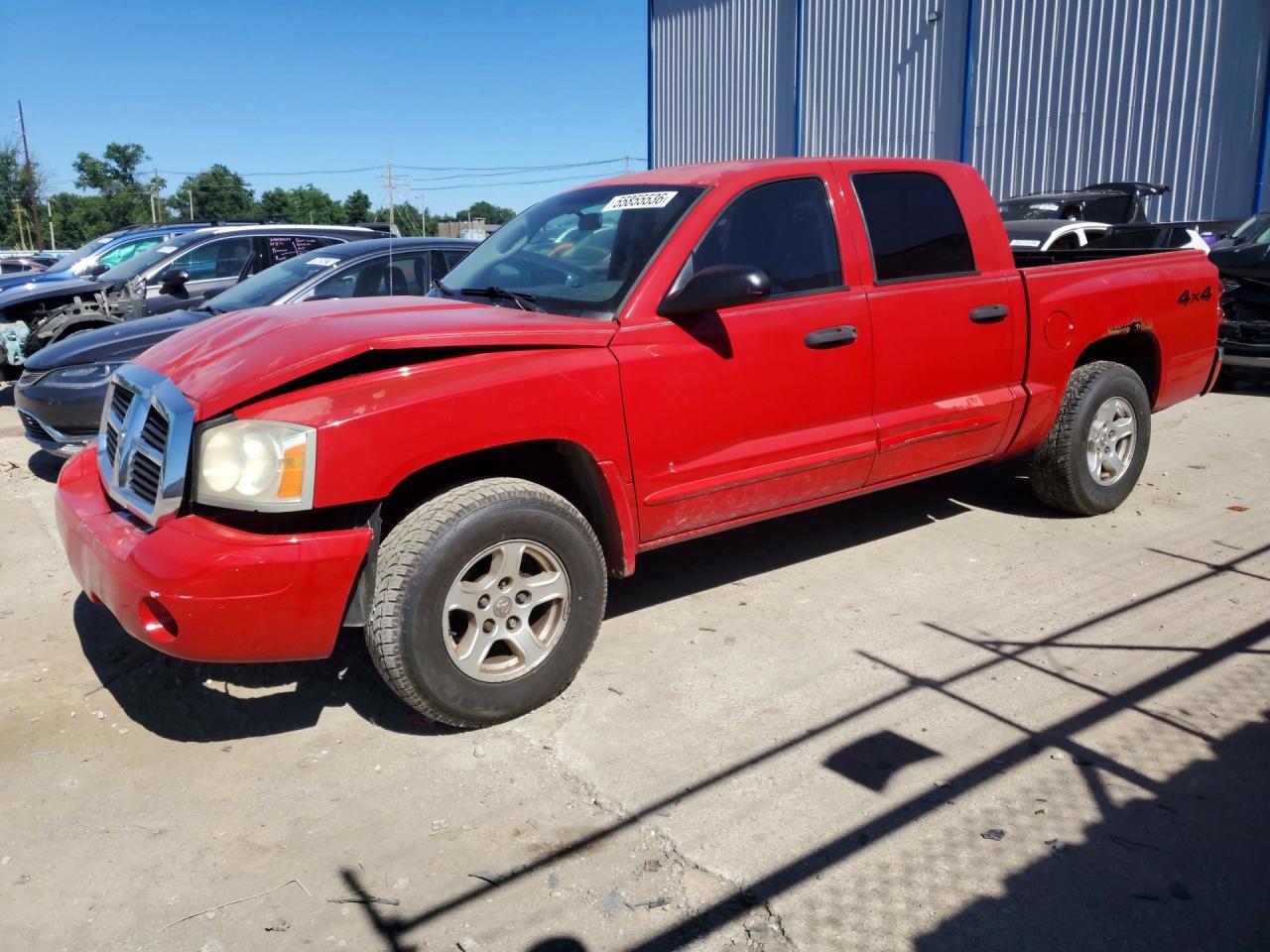 2006 DODGE DAKOTA QUAD SLT | 1D7HW48N16S503015 | UPCARS