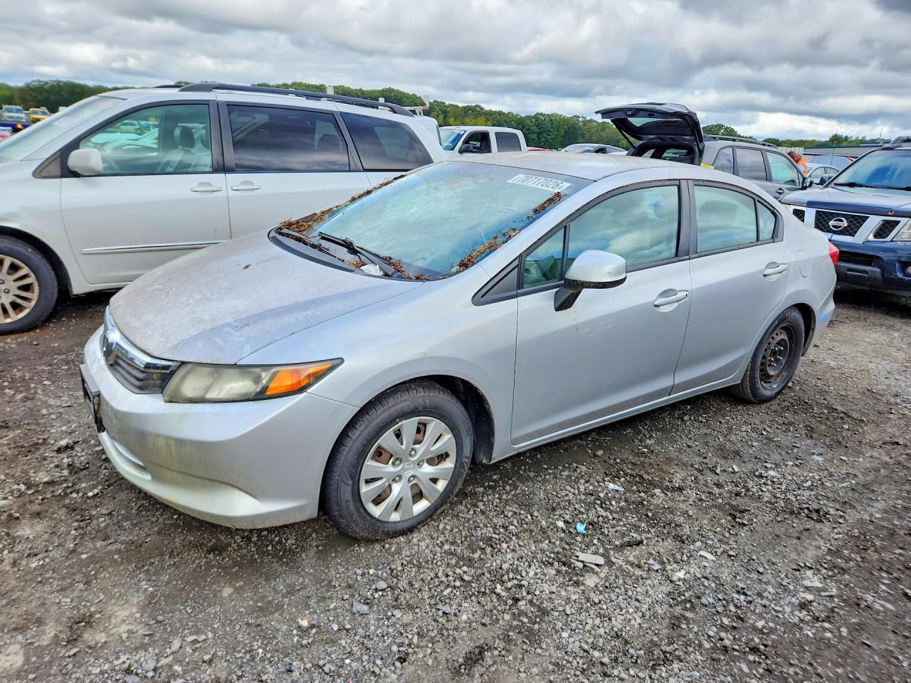 2012 HONDA CIVIC LX | 2HGFB2F59CH306621 | UPCARS