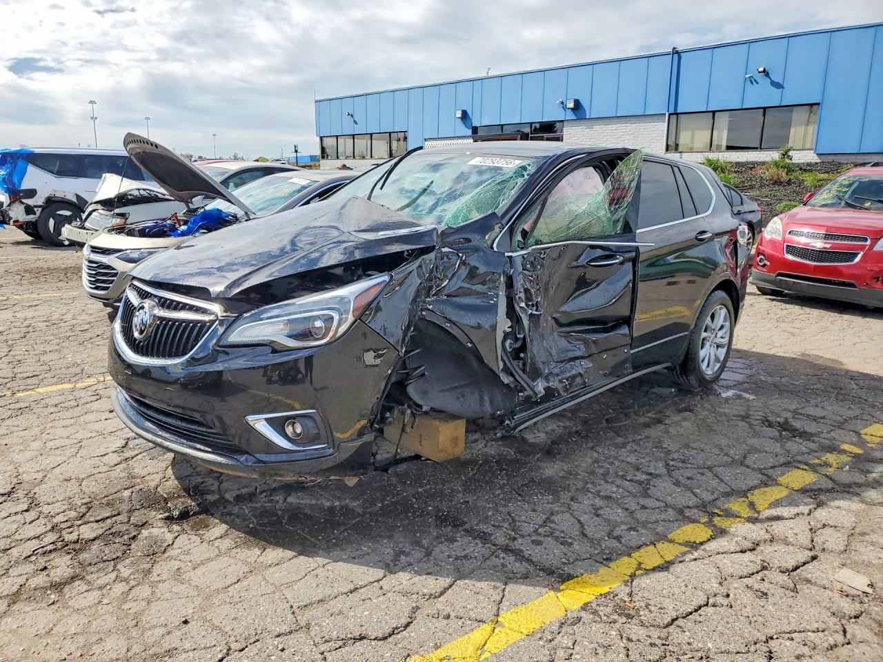 2019 BUICK ENVISION PREFERRED | LRBFXBSA7KD014091 | UPCARS