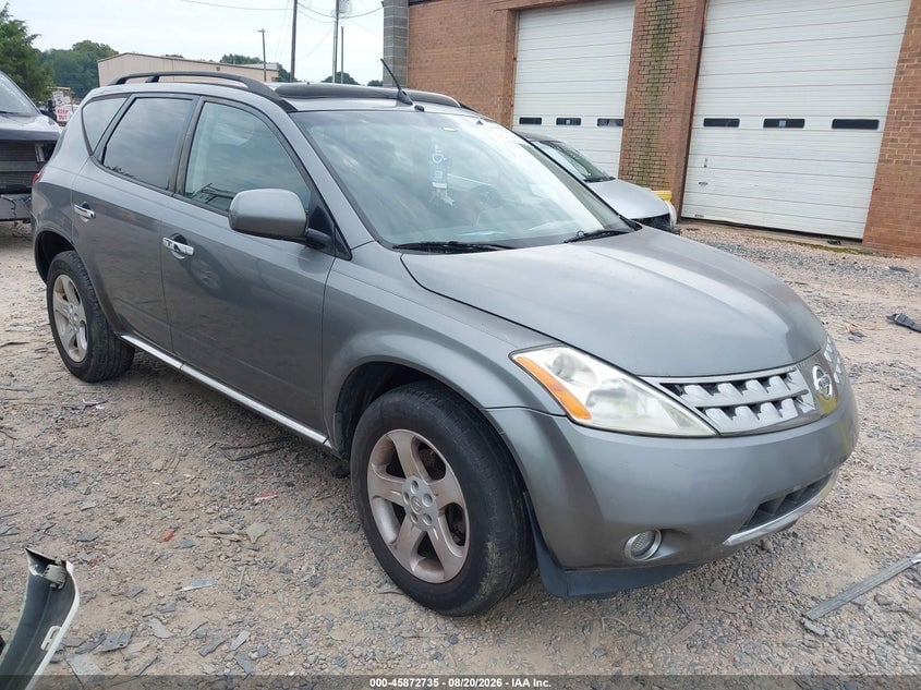 2006 NISSAN MURANO SL | JN8AZ08W26W507608 | UPCARS