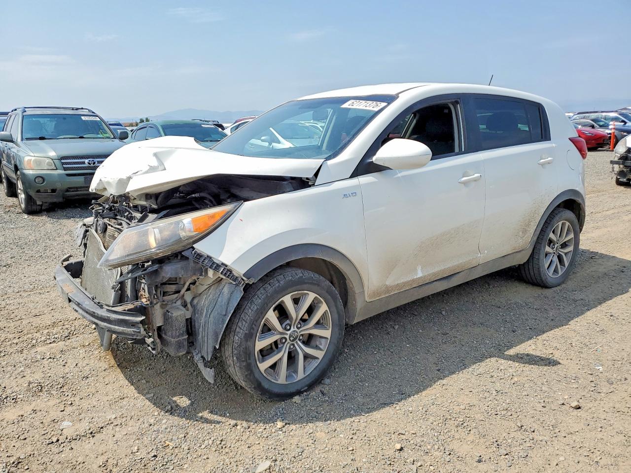2016 KIA SPORTAGE LX | KNDPBCAC5G7880830 | UPCARS