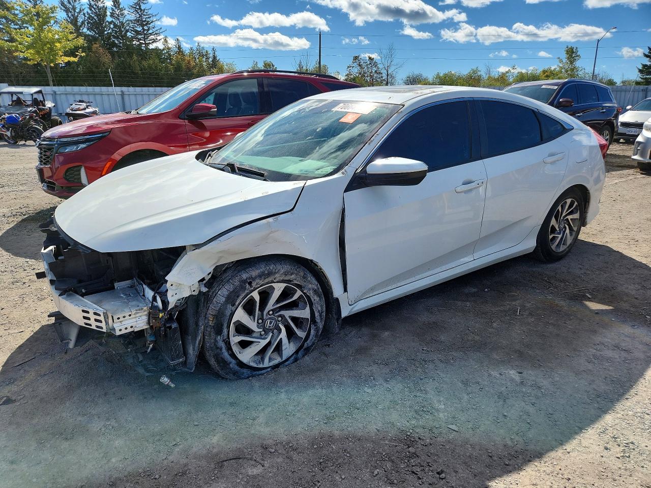 2017 HONDA CIVIC EX | 2HGFC2F87HH015288 | UPCARS