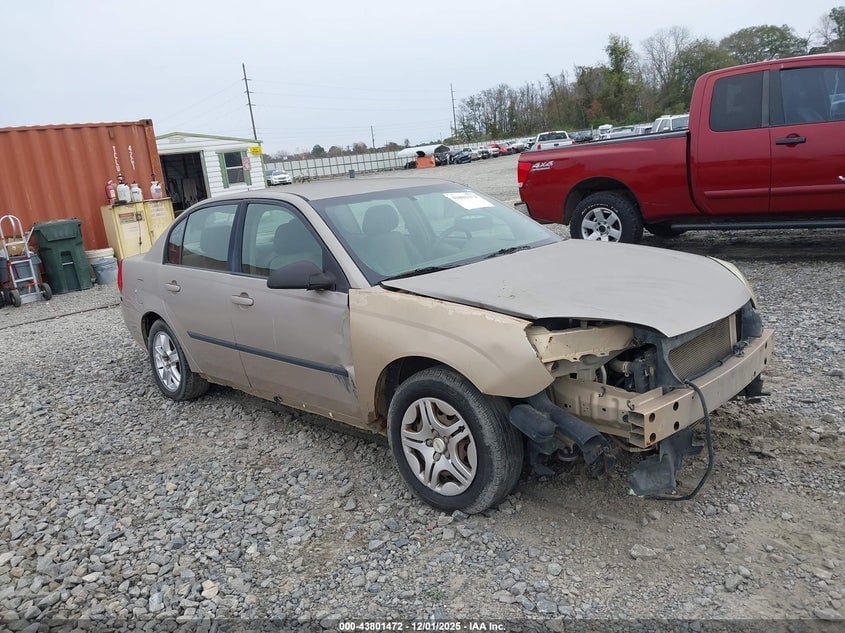 2005 CHEVROLET MALIBU | 1G1ZS52FX5F154633 | UPCARS