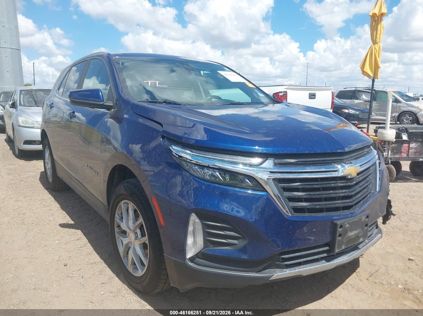 2022 CHEVROLET EQUINOX FWD LT | 3GNAXKEV5NL241814 | UPCARS