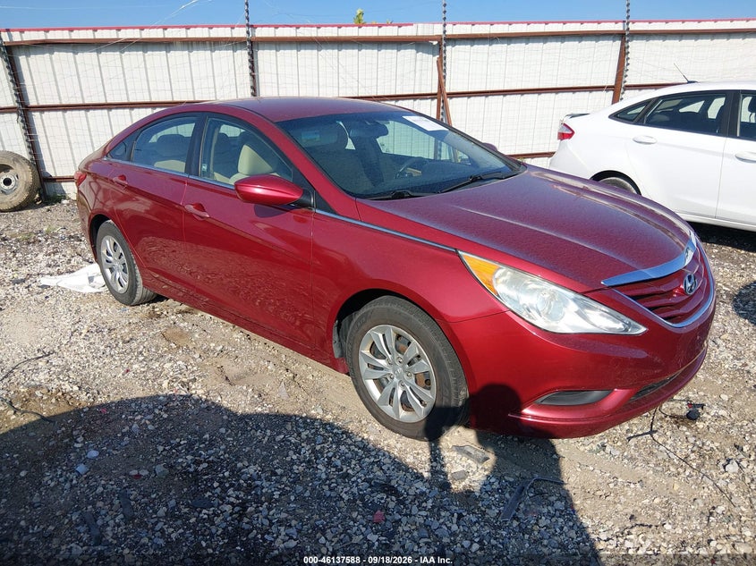 2012 HYUNDAI SONATA GLS | 5NPEB4AC6CH491925 | UPCARS