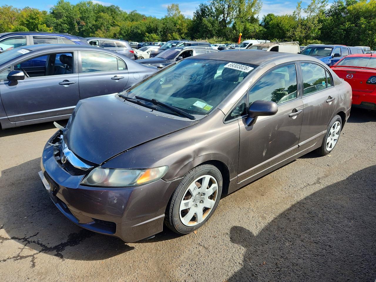 2009 HONDA CIVIC LX | 2HGFA16509H543634 | UPCARS