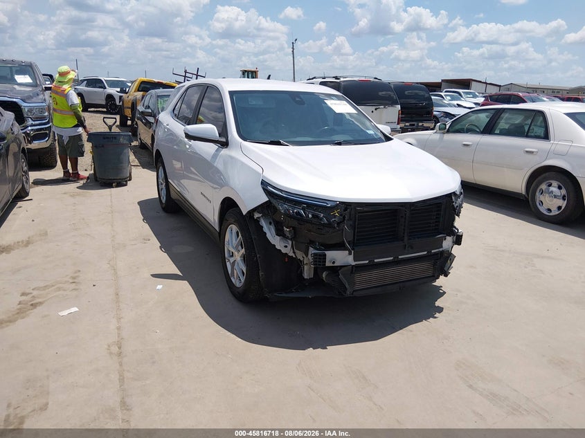 2022 CHEVROLET EQUINOX FWD LT | 3GNAXKEV4NL261679 | UPCARS