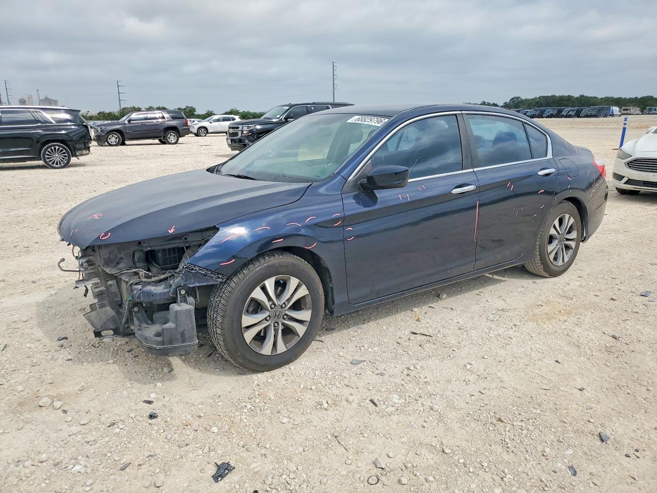2014 HONDA ACCORD LX | 1HGCR2F34EA205744 | UPCARS