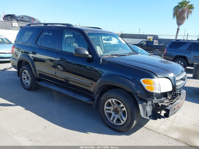 2003 TOYOTA SEQUOIA LIMITED V8 | 5TDZT38A53S167548 | UPCARS