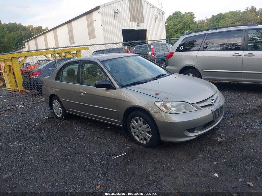 2004 HONDA CIVIC LX | 2HGES16544H635993 | UPCARS