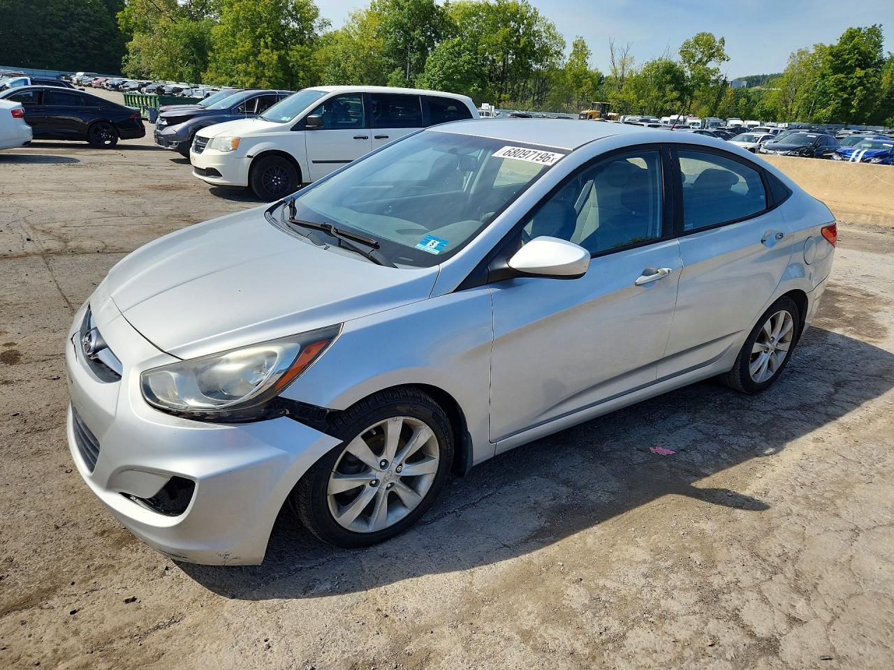 2012 HYUNDAI ACCENT GLS | KMHCU4AE7CU227763 | UPCARS