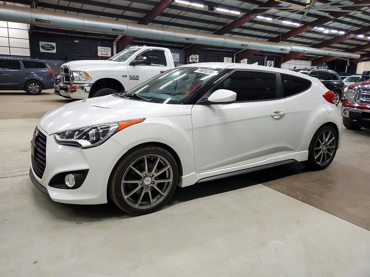 2014 HYUNDAI VELOSTER TURBO R-SPEC | KMHTC6AE5EU205763 | UPCARS