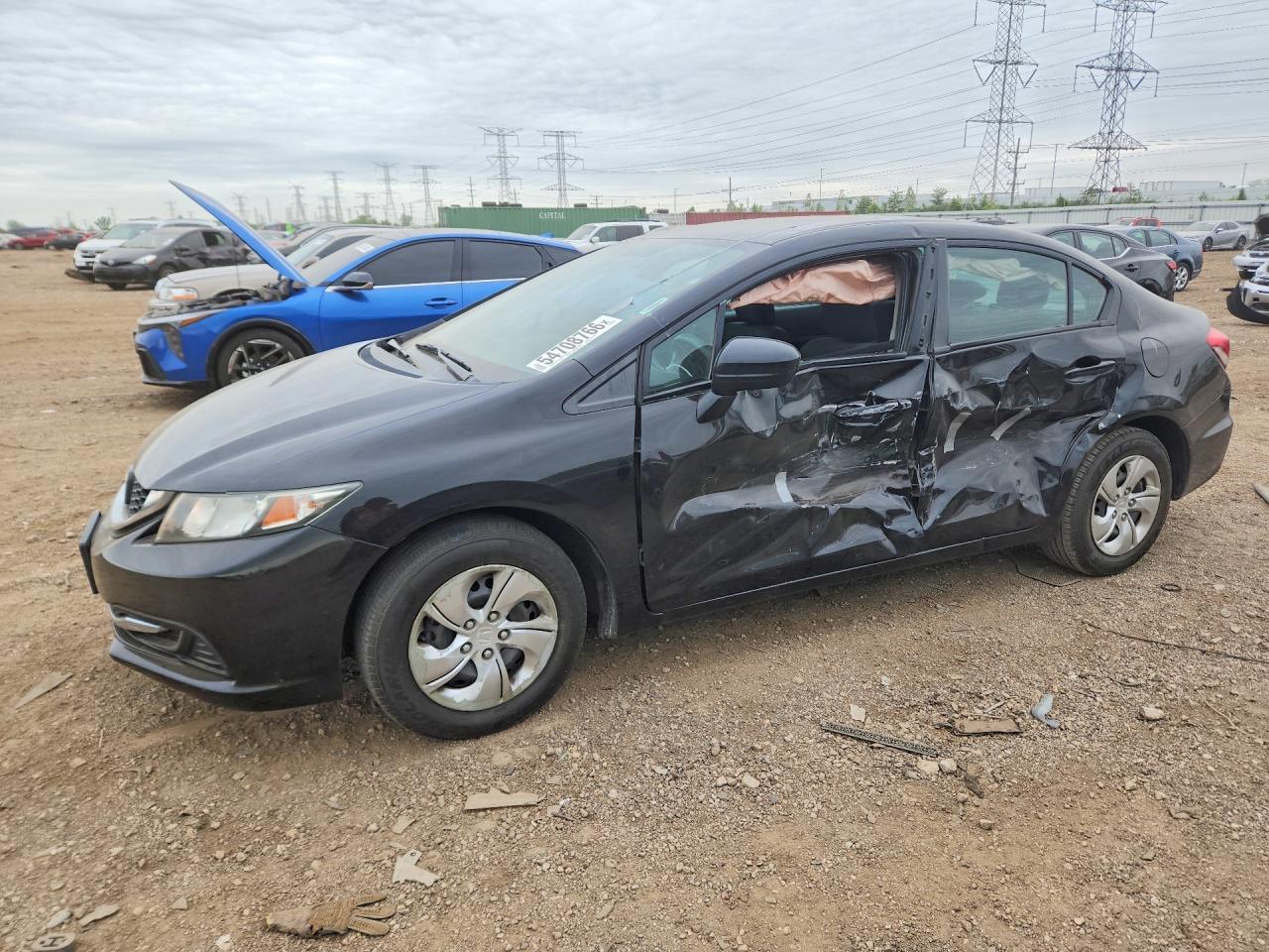 2015 HONDA CIVIC LX | 19XFB2F57FE019079 | UPCARS