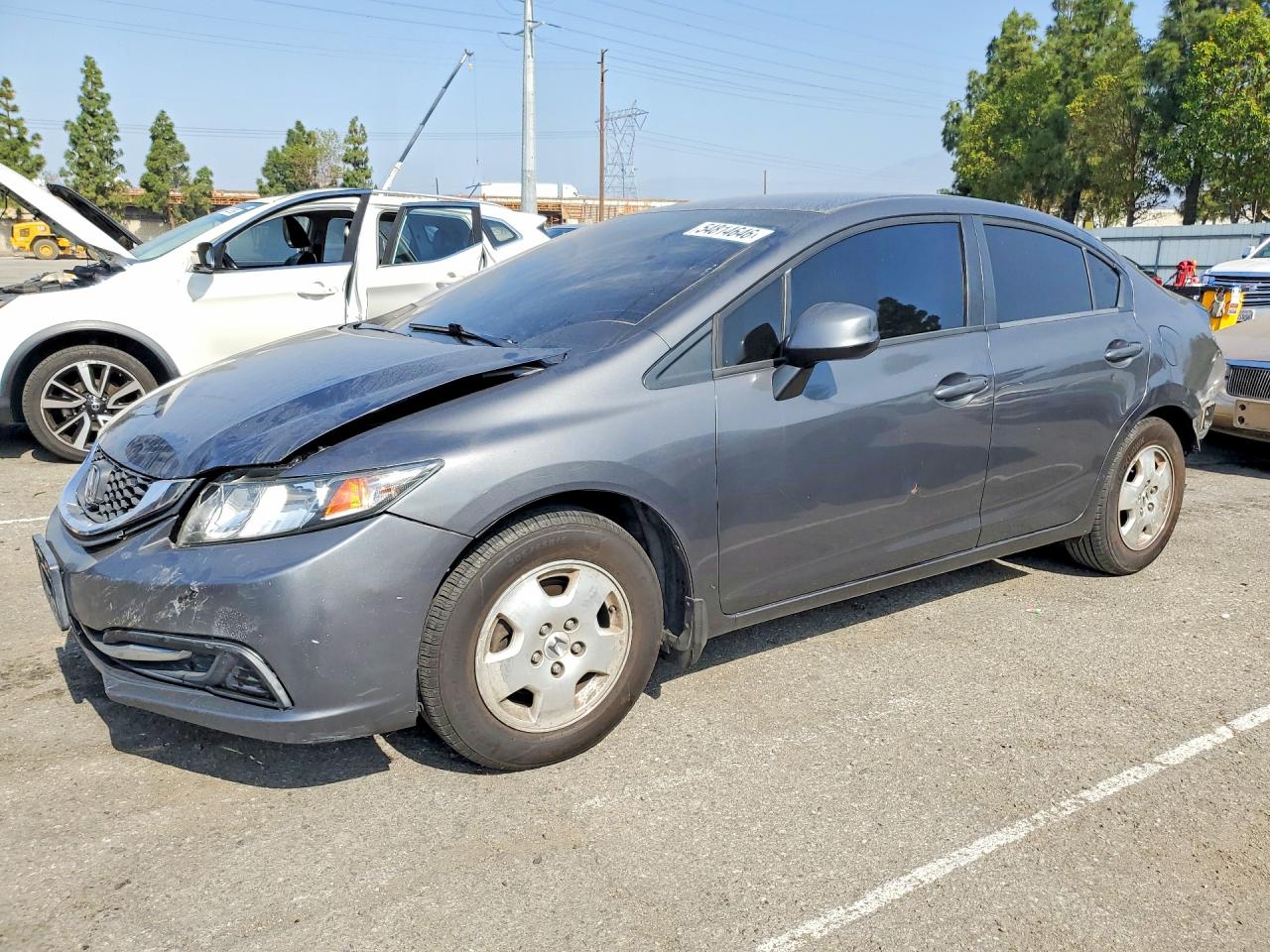 2013 HONDA CIVIC LX | 2HGFB2F51DH529835 | UPCARS