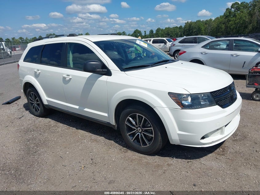 2018 DODGE JOURNEY SE | 3C4PDCAB1JT310893 | UPCARS