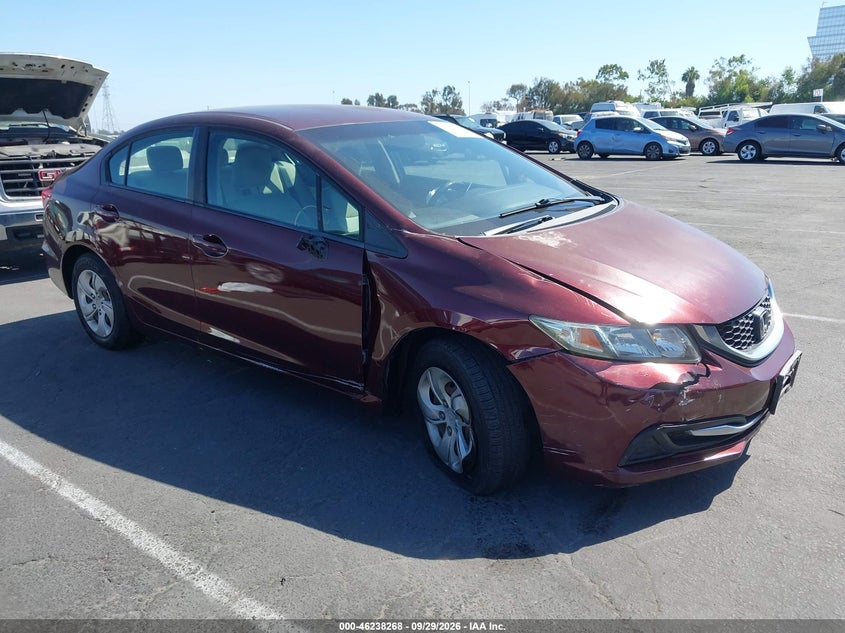 2015 HONDA CIVIC LX | 19XFB2F54FE262445 | UPCARS