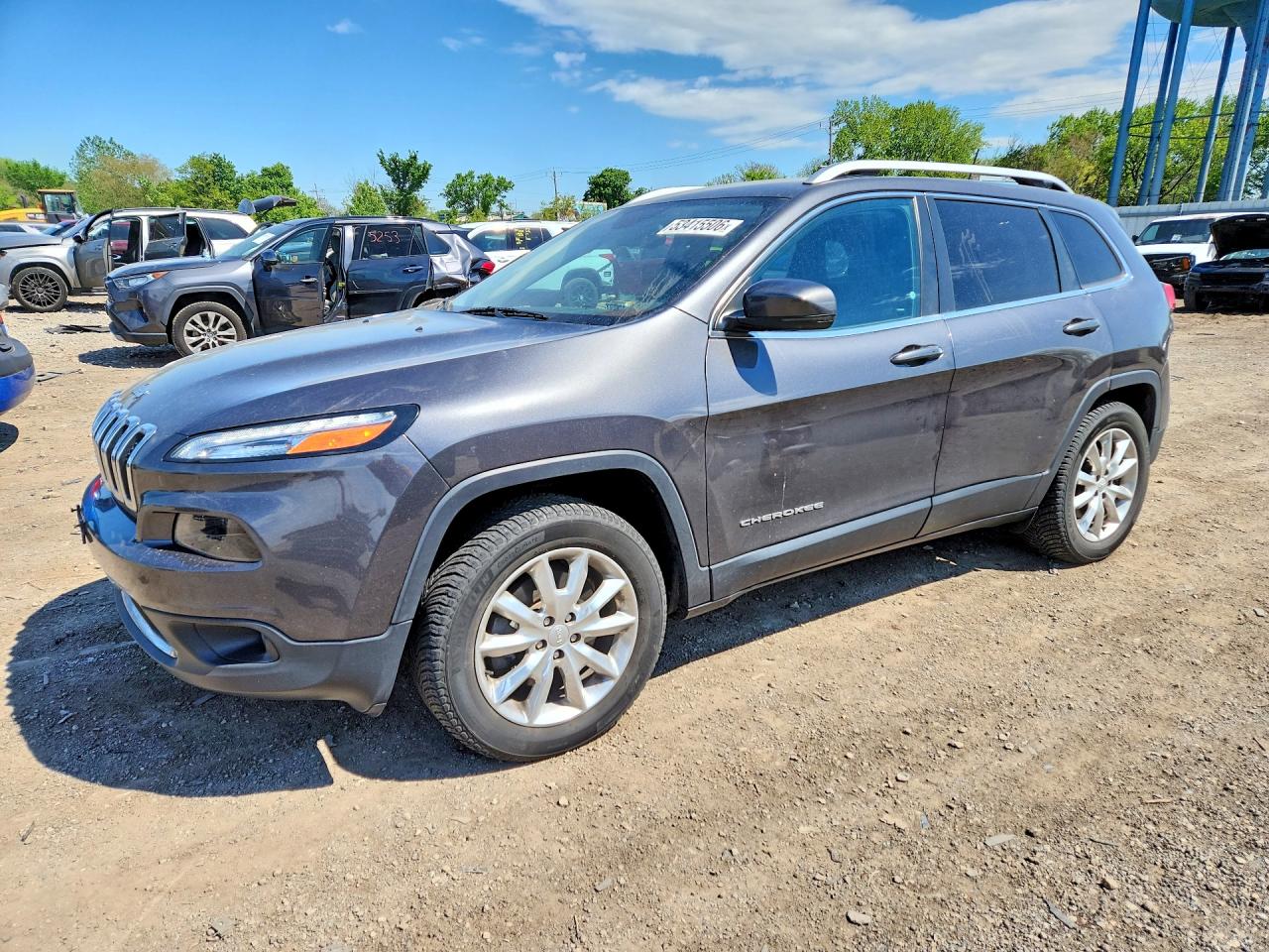 2017 JEEP CHEROKEE LIMITED | 1C4PJMDB4HW648027 | UPCARS