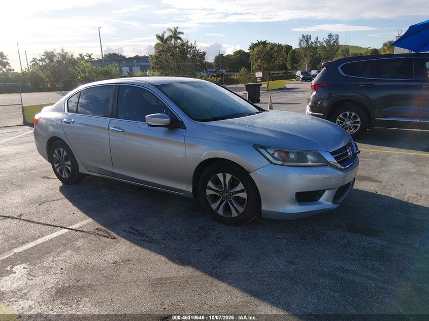 2014 HONDA ACCORD LX | 1HGCR2F33EA054234 | UPCARS