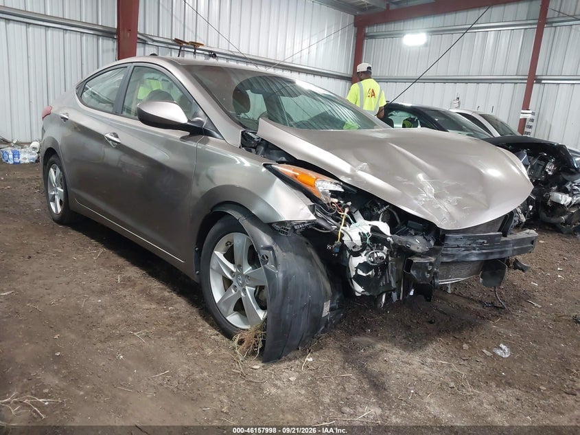 2013 HYUNDAI ELANTRA GLS | 5NPDH4AE6DH243719 | UPCARS