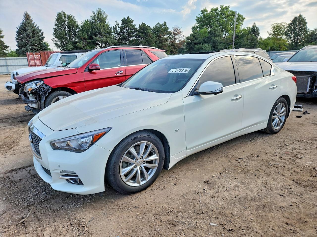 2014 INFINITI Q50 BASE | JN1BV7AR5EM686555 | UPCARS