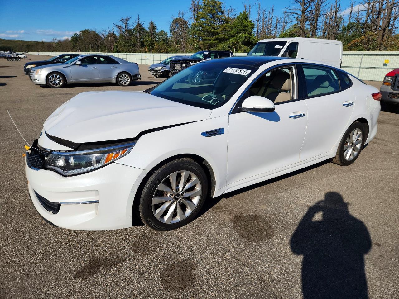 2016 KIA OPTIMA EX | 5XXGU4L3XGG094932 | UPCARS