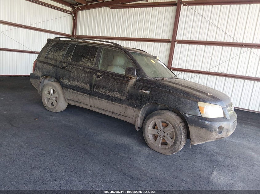 2006 TOYOTA HIGHLANDER HYBRID LIMITED V6 | JTEEW21A260027776 | UPCARS