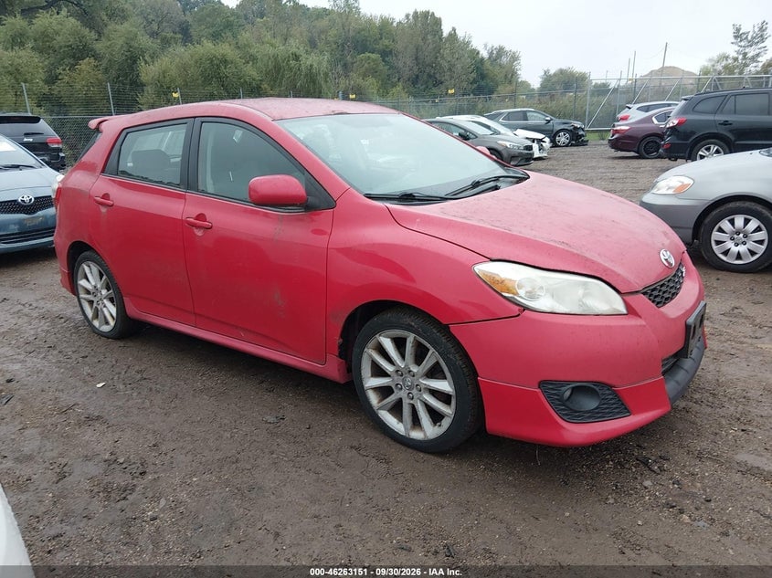 2009 TOYOTA MATRI XRS | 2T1GE40E69C002597 | UPCARS