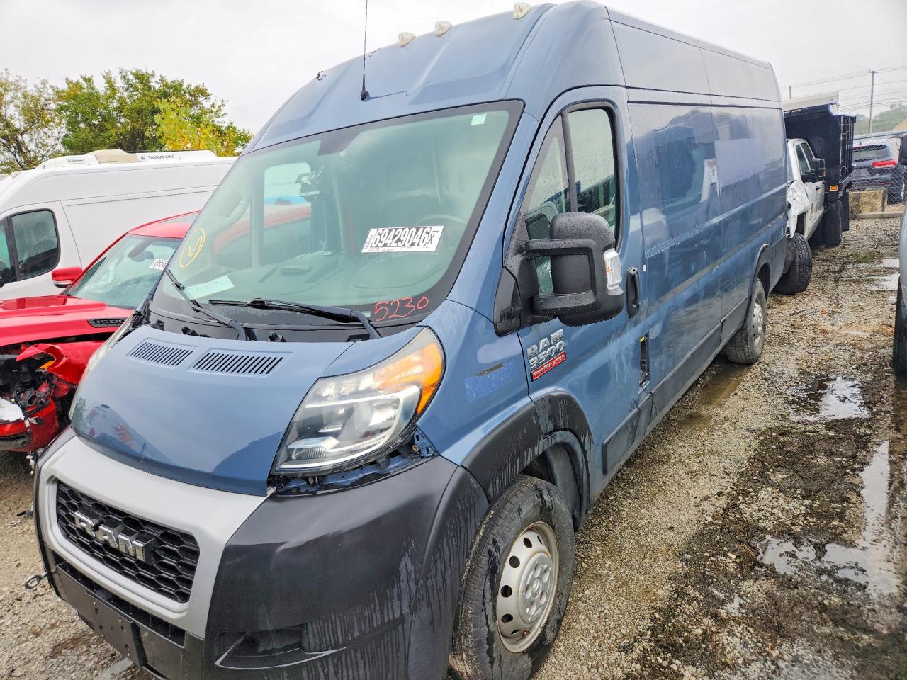 2020 RAM PROMASTER DELIVERY VAN | 3C6URVJG1LE145230 | UPCARS