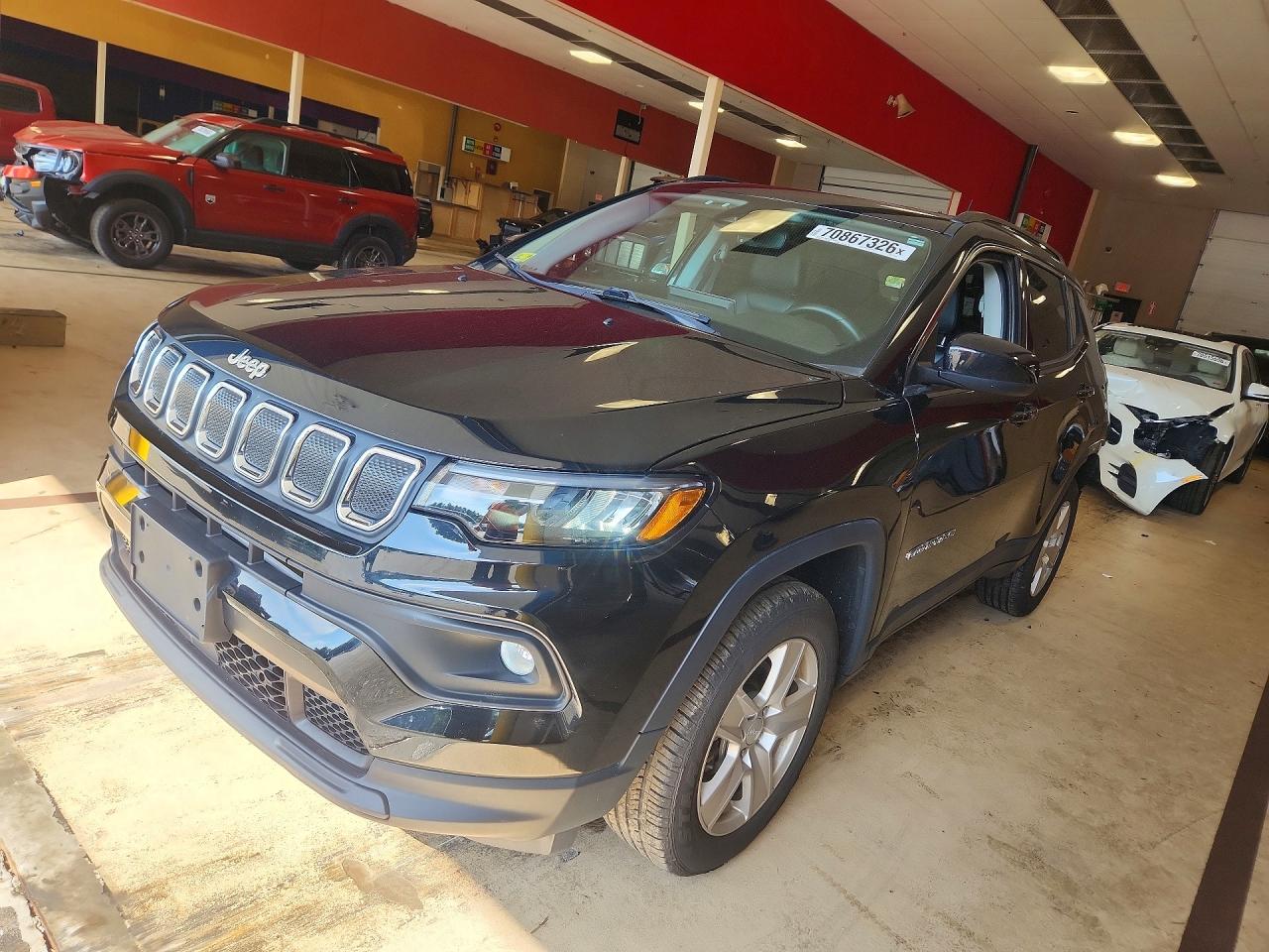 2022 JEEP COMPASS LATITUDE | 3C4NJDBB7NT237782 | UPCARS