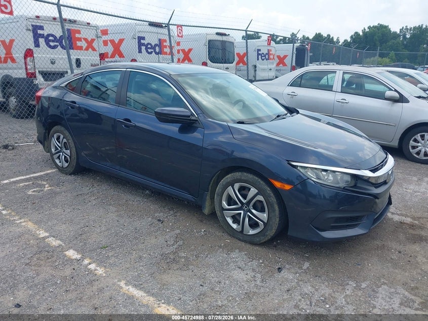 2017 HONDA CIVIC LX | 19XFC2F57HE045603 | UPCARS
