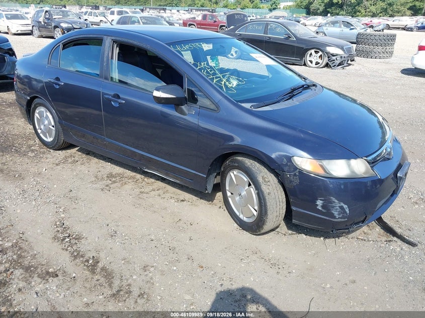 2008 HONDA CIVIC HYBRID | JHMFA36208S028123 | UPCARS