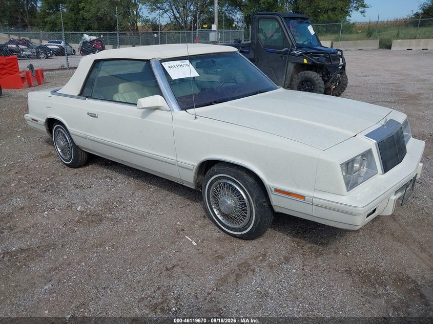 1984 CHRYSLER LEBARON | 1C3BC55G2EG260101 | UPCARS