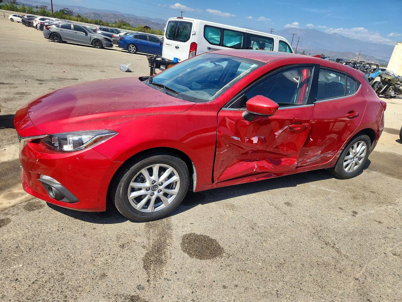 2015 MAZDA 3 TOURING | JM1BM1L78F1274898 | UPCARS