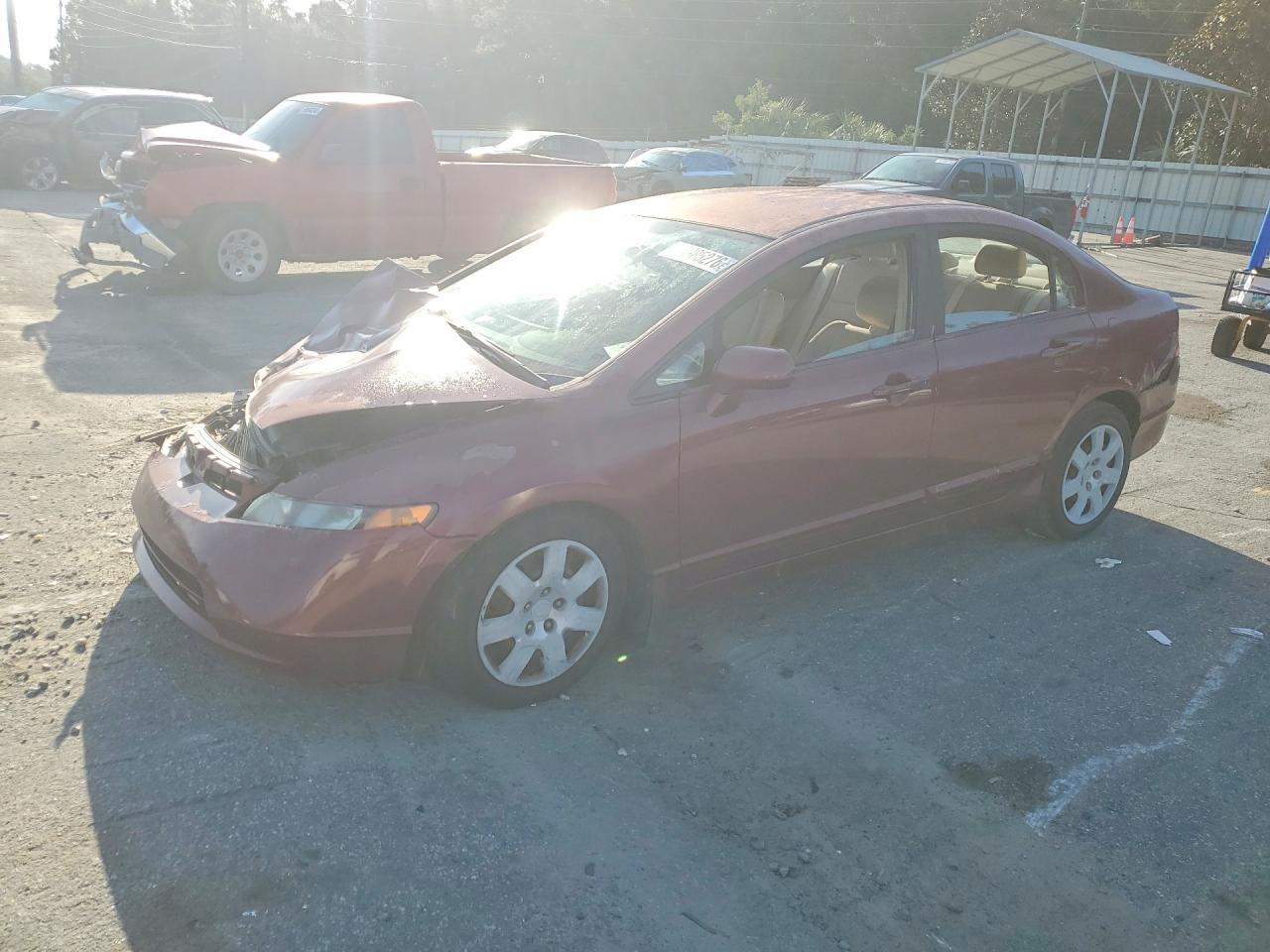 2008 HONDA CIVIC LX | 1HGFA16568L091108 | UPCARS