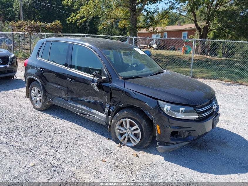 2013 VOLKSWAGEN TIGUAN S | WVGBV3AX5DW618453 | UPCARS