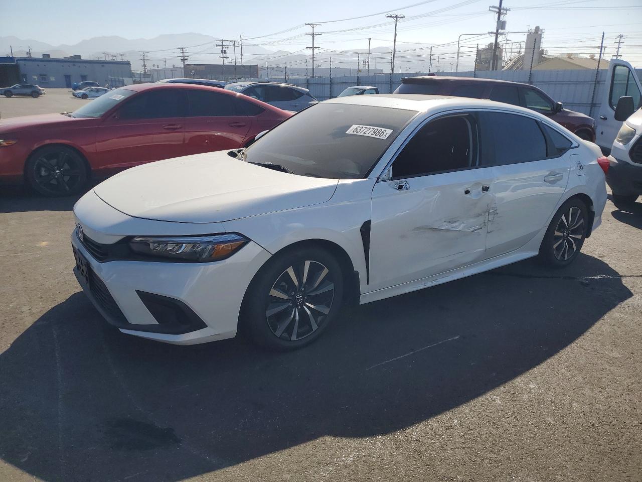 2022 HONDA CIVIC EX | JHMFE1F74NX007374 | UPCARS