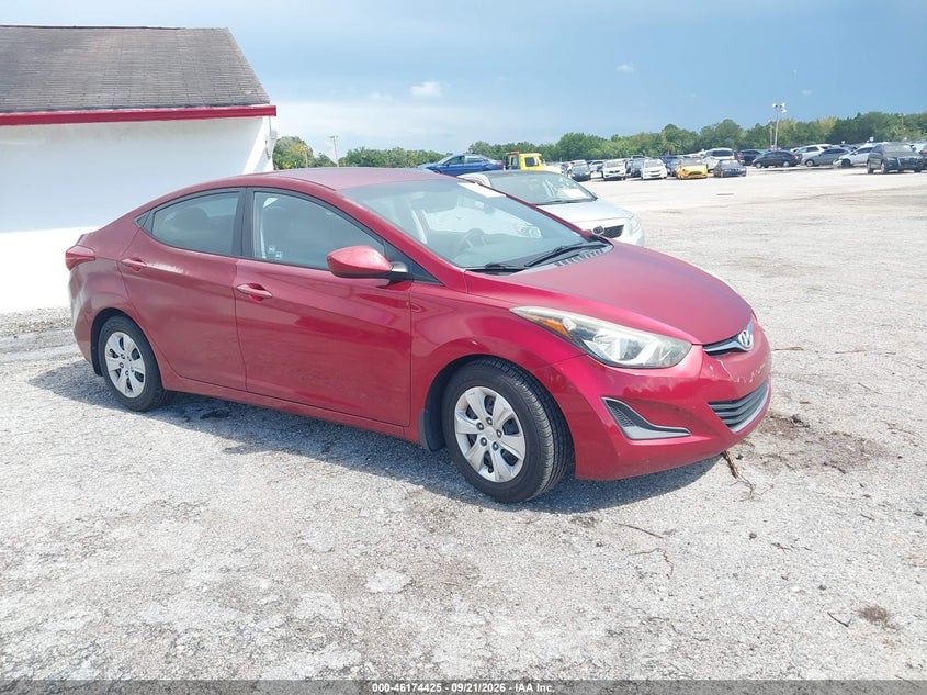 2016 HYUNDAI ELANTRA SE | 5NPDH4AE2GH721073 | UPCARS