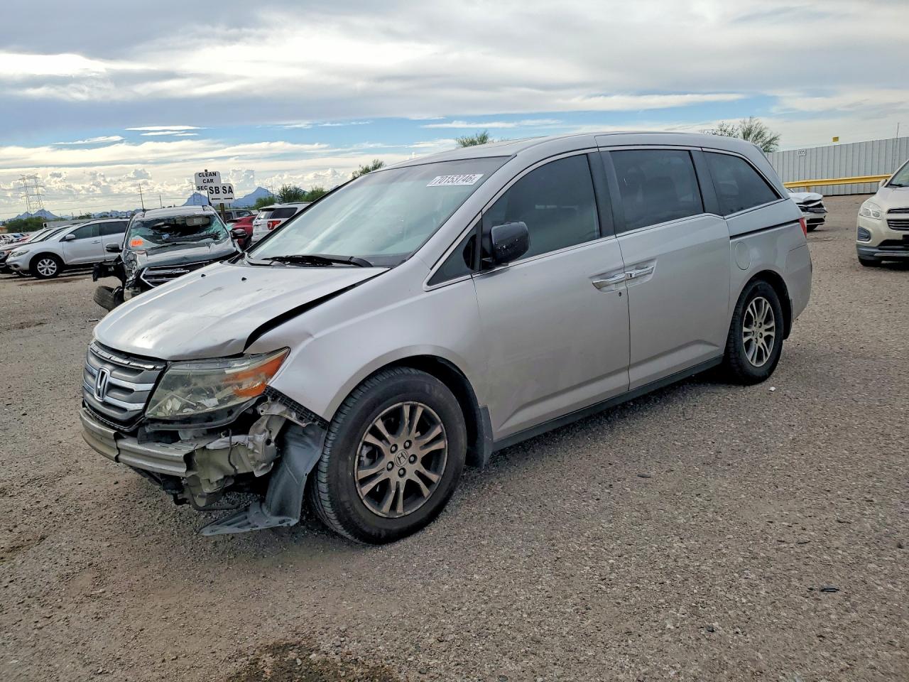 2013 HONDA ODYSSEY EXL | 5FNRL5H68DB056201 | UPCARS