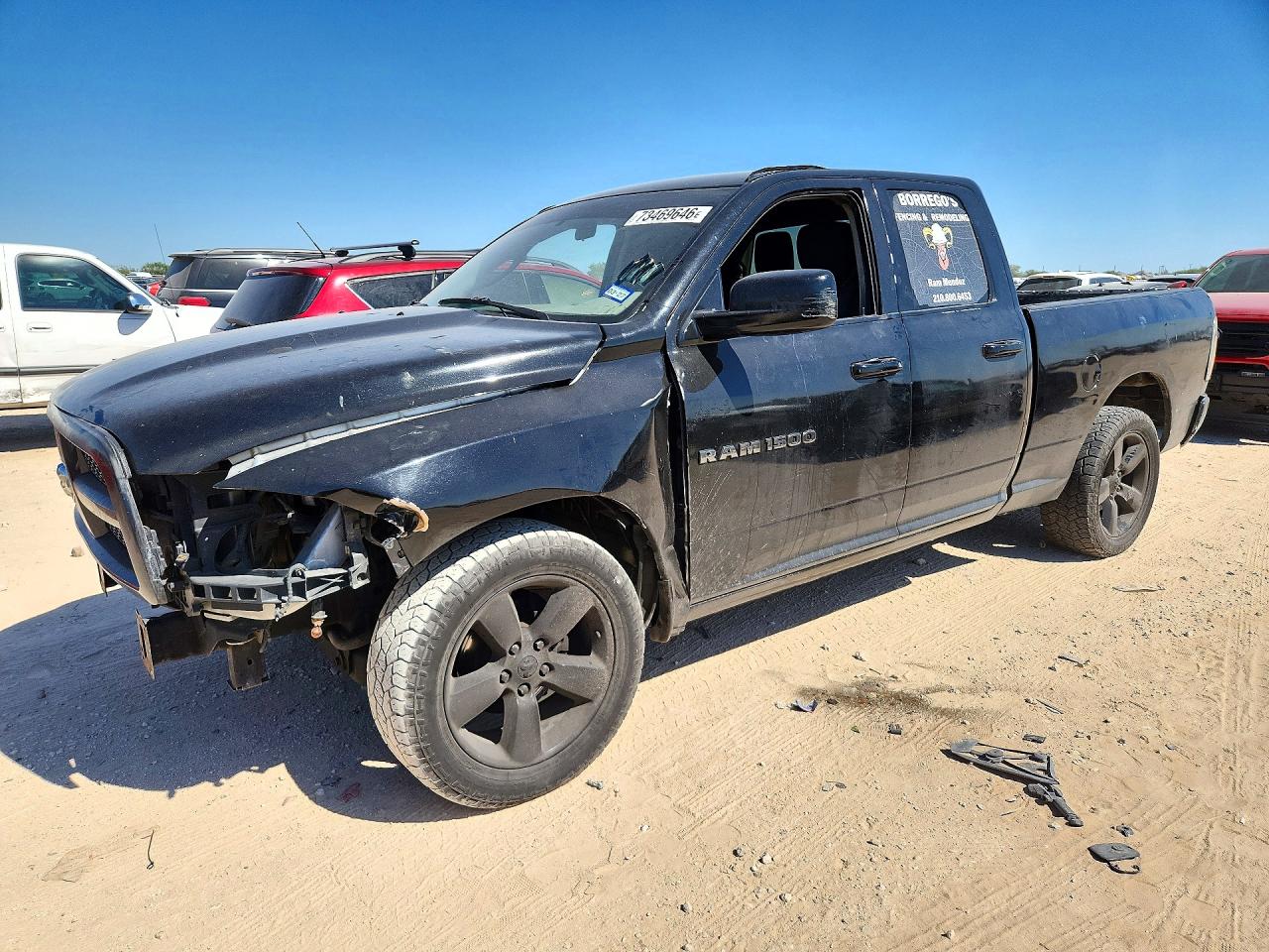 2012 DODGE RAM 1500 ST | 1C6RD6FP4CS207736 | UPCARS