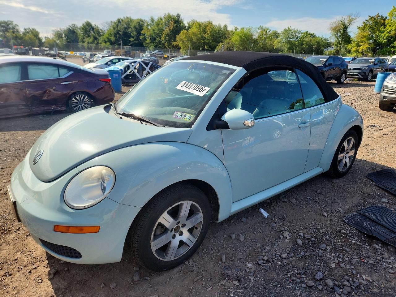 2006 VOLKSWAGEN BEETLE CONVERTIBLE OPTION PACKAGE 1 | 3VWRG31Y56M326694 | UPCARS