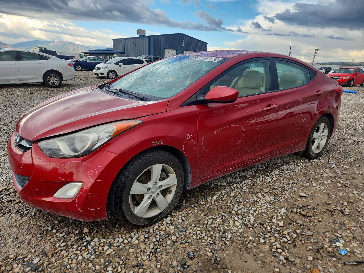 2012 HYUNDAI ELANTRA GLS | KMHDH4AE7CU273053 | UPCARS