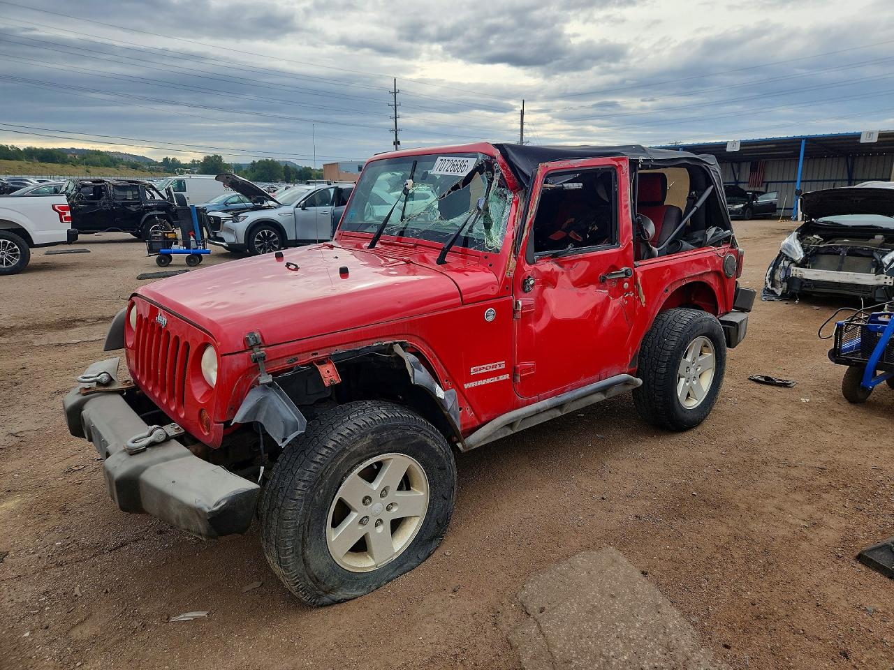 2011 JEEP WRANGLER SPORT | 1J4AA2D19BL510147 | UPCARS