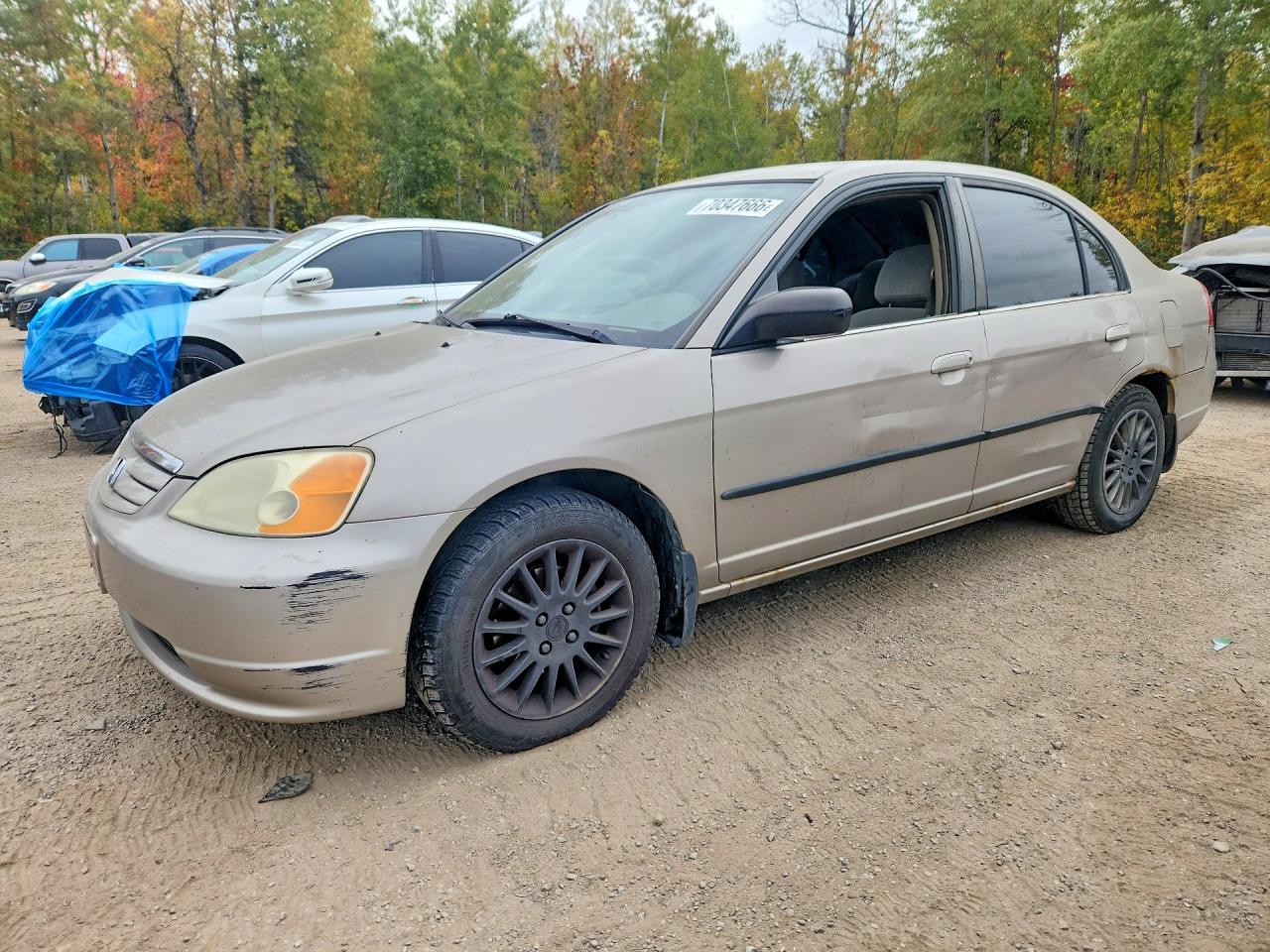 2002 HONDA CIVIC DX | 2HGES16422H938467 | UPCARS