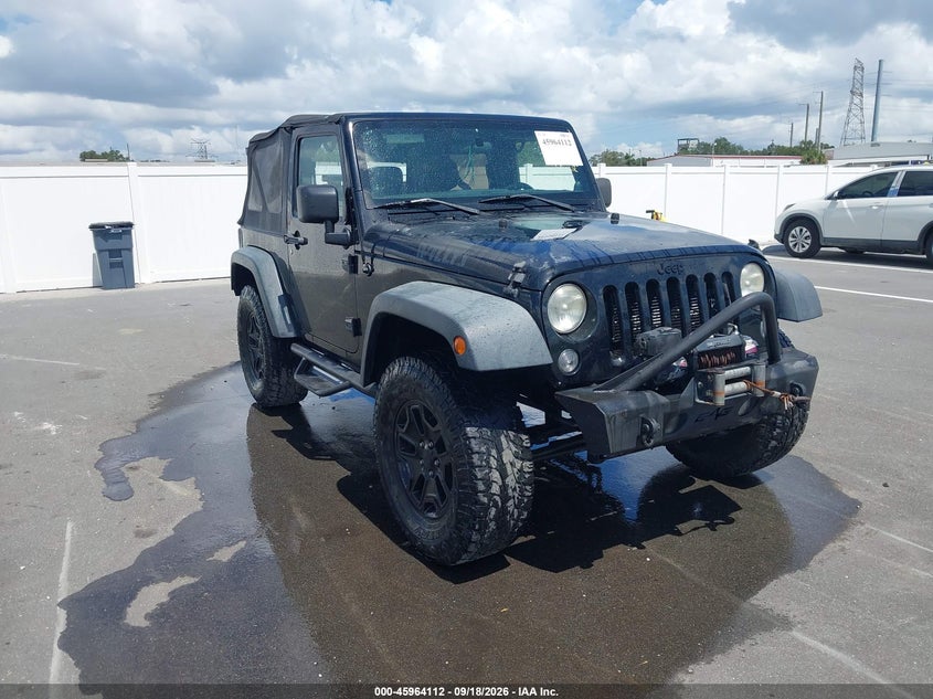 2014 JEEP WRANGLER WILLYS WHEELER | 1C4AJWAG9EL223904 | UPCARS