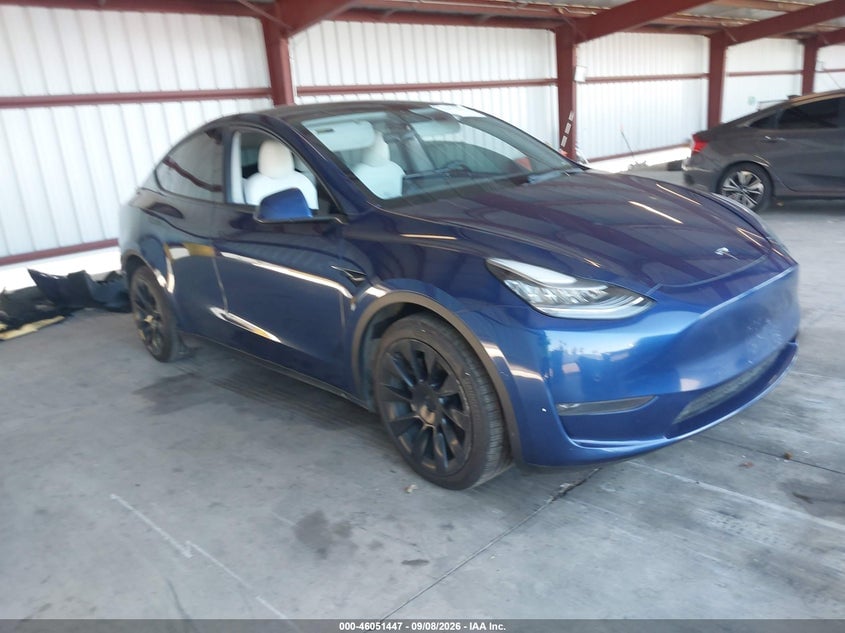 2021 TESLA MODEL Y LONG RANGE DUAL MOTOR ALL-WHEEL DRIVE | 5YJYGDEE0MF098237 | UPCARS