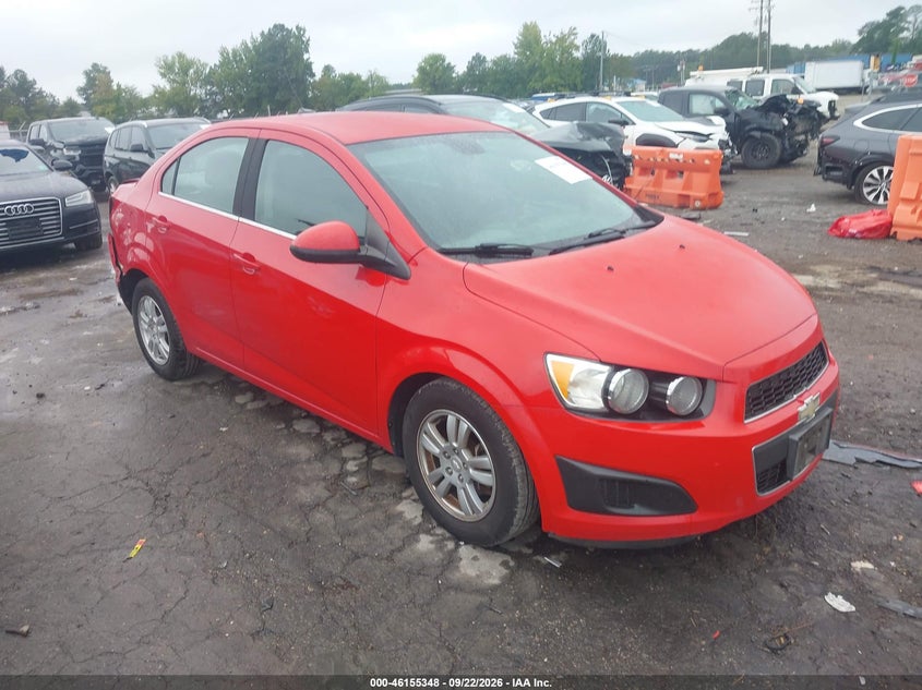 2012 CHEVROLET SONIC 2LT | 1G1JC5SH2C4206289 | UPCARS