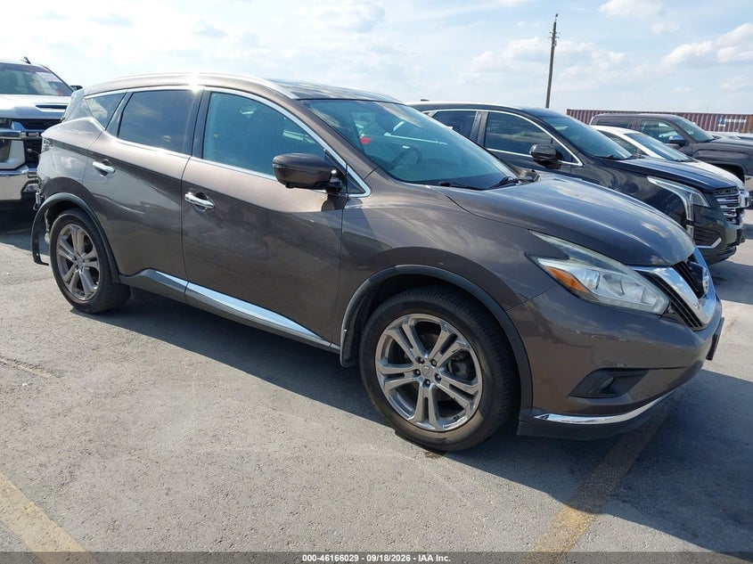 2015 NISSAN MURANO PLATINUM | 5N1AZ2MG3FN290450 | UPCARS