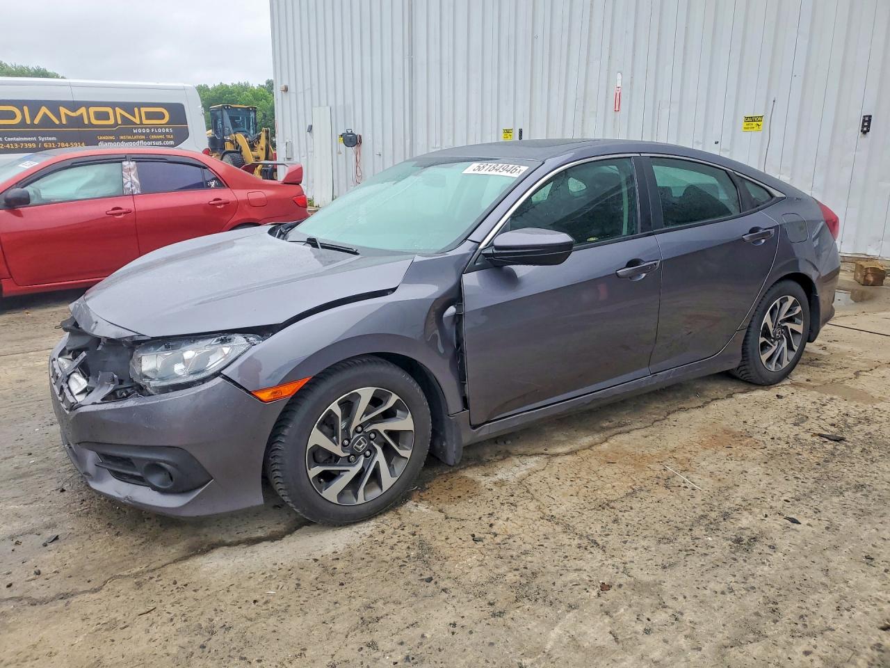 2018 HONDA CIVIC EX | 19XFC2F72JE041255 | UPCARS