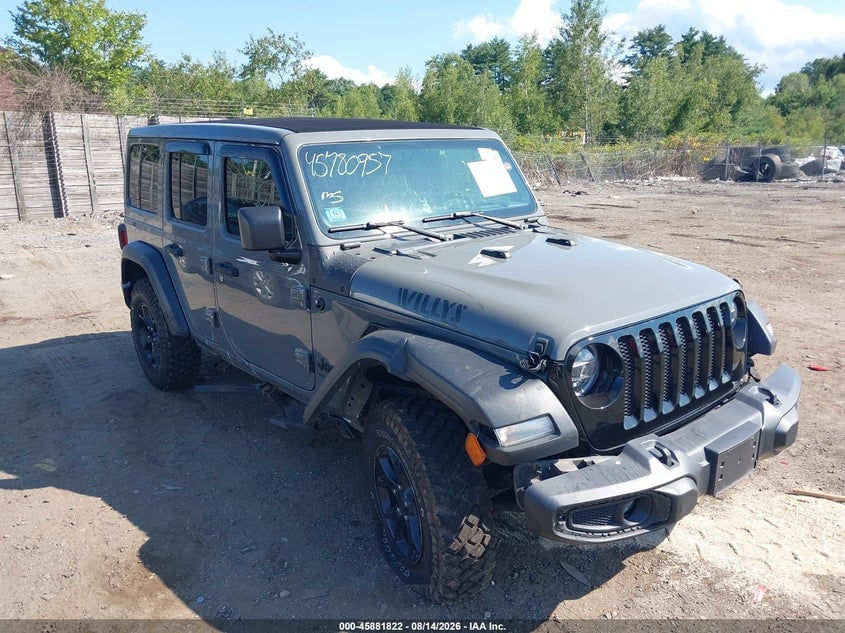 2021 JEEP WRANGLER UNLIMITED WILLYS 4X4 | 1C4HJXDN6MW856260 | UPCARS