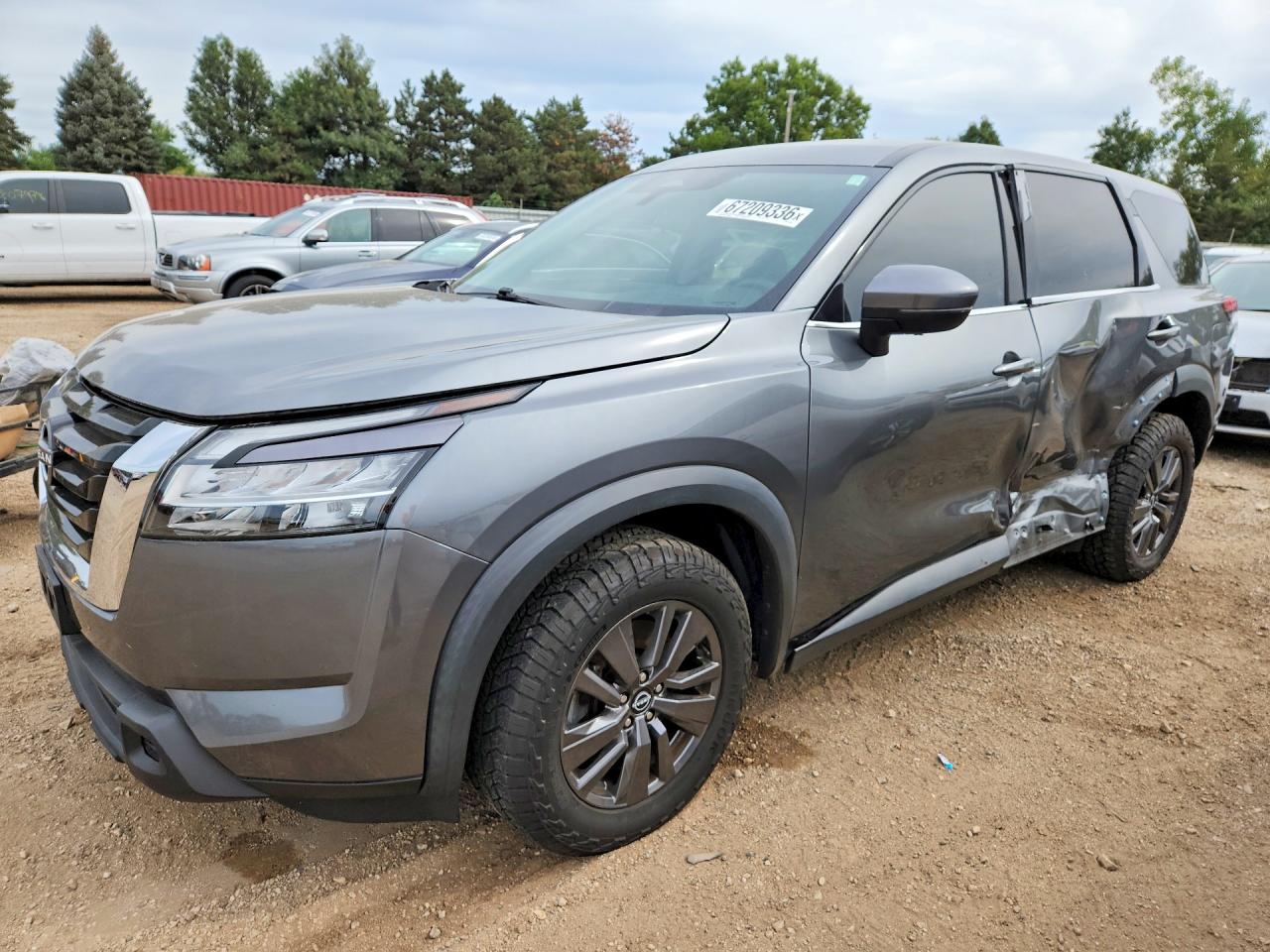 2022 NISSAN PATHFINDER S | 5N1DR3AC7NC211957 | UPCARS